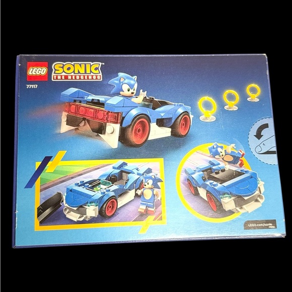 LEGO Sonic Speedster Blue and Red Set - Picture 2 of 2